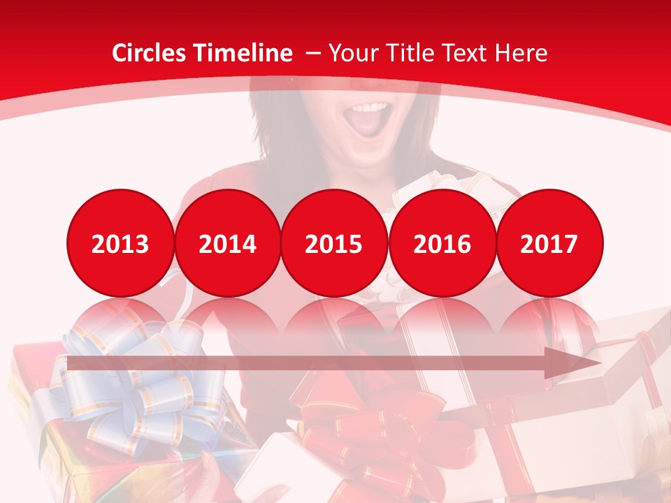 White Human Beauty PowerPoint Template