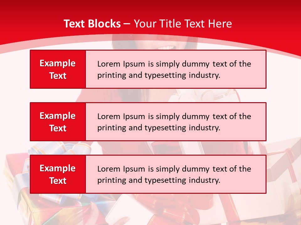 White Human Beauty PowerPoint Template