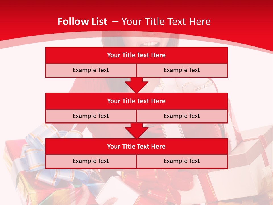 White Human Beauty PowerPoint Template