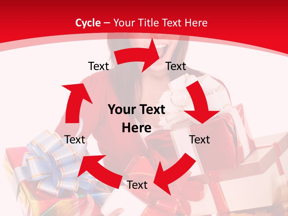 White Human Beauty PowerPoint Template