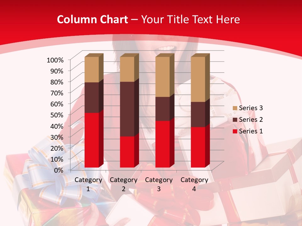White Human Beauty PowerPoint Template