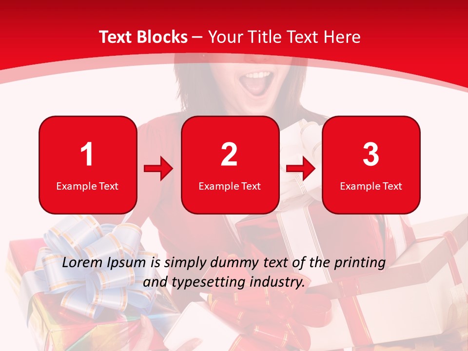 White Human Beauty PowerPoint Template