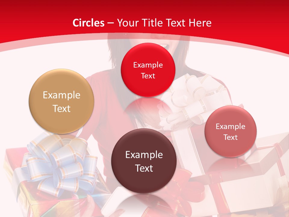 White Human Beauty PowerPoint Template