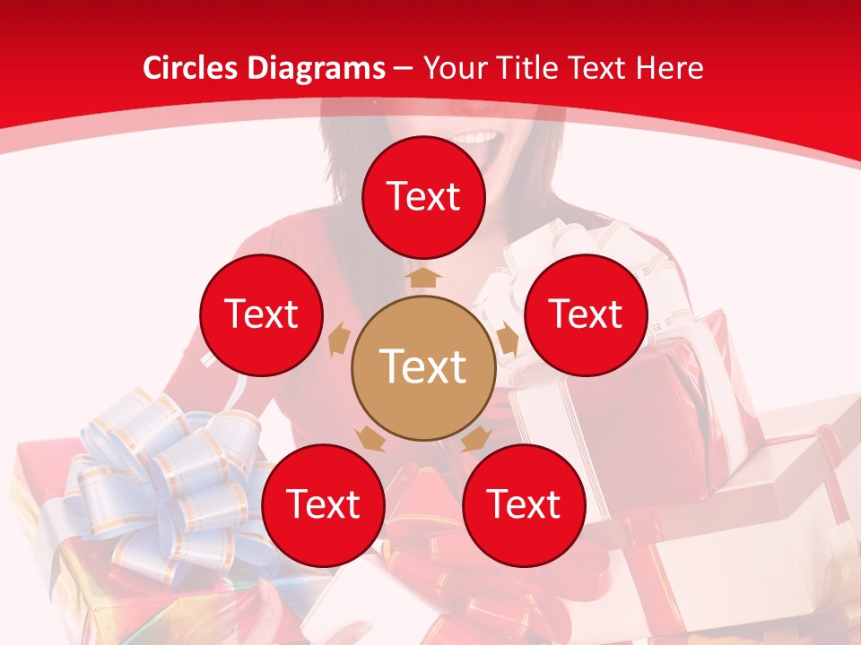 White Human Beauty PowerPoint Template