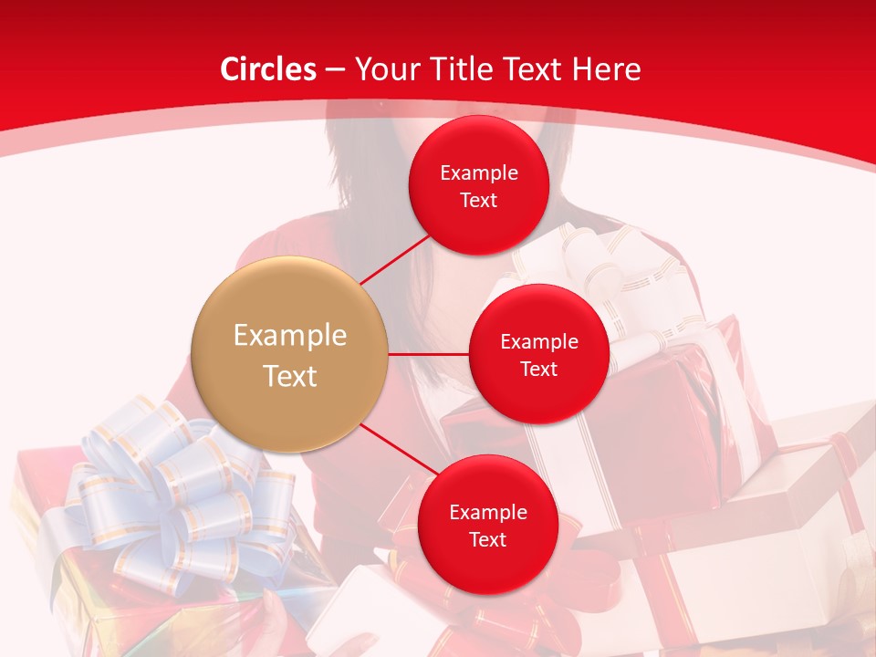 White Human Beauty PowerPoint Template