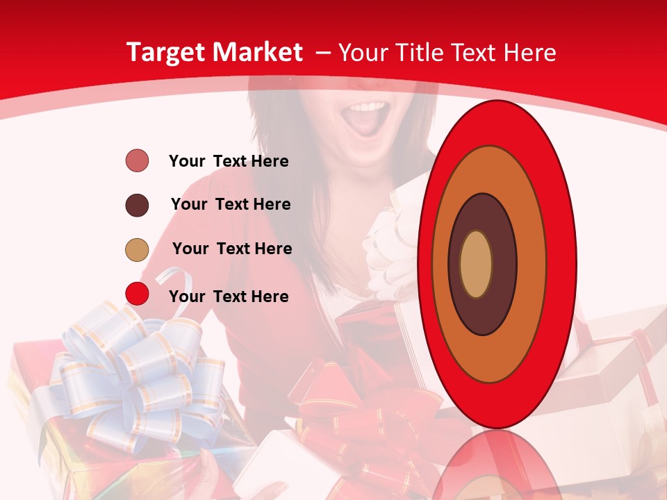 White Human Beauty PowerPoint Template