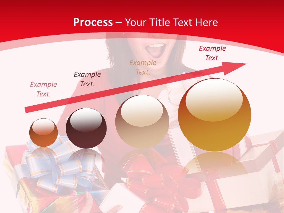 White Human Beauty PowerPoint Template