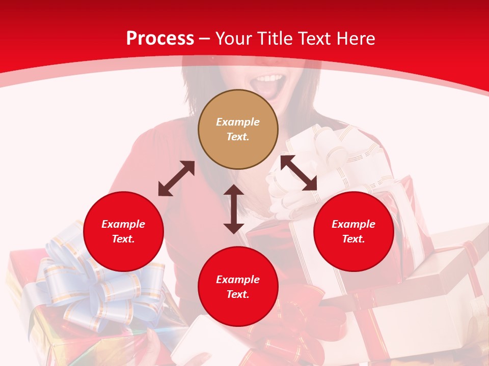 White Human Beauty PowerPoint Template