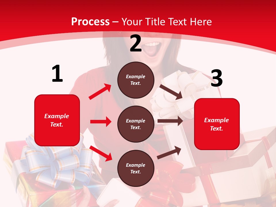 White Human Beauty PowerPoint Template