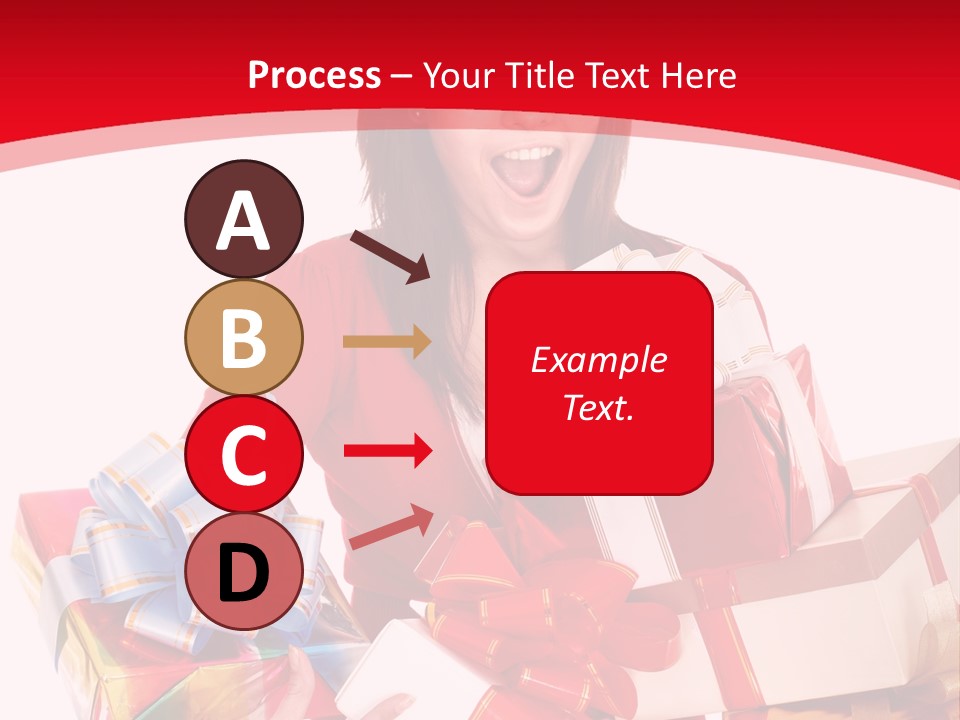 White Human Beauty PowerPoint Template