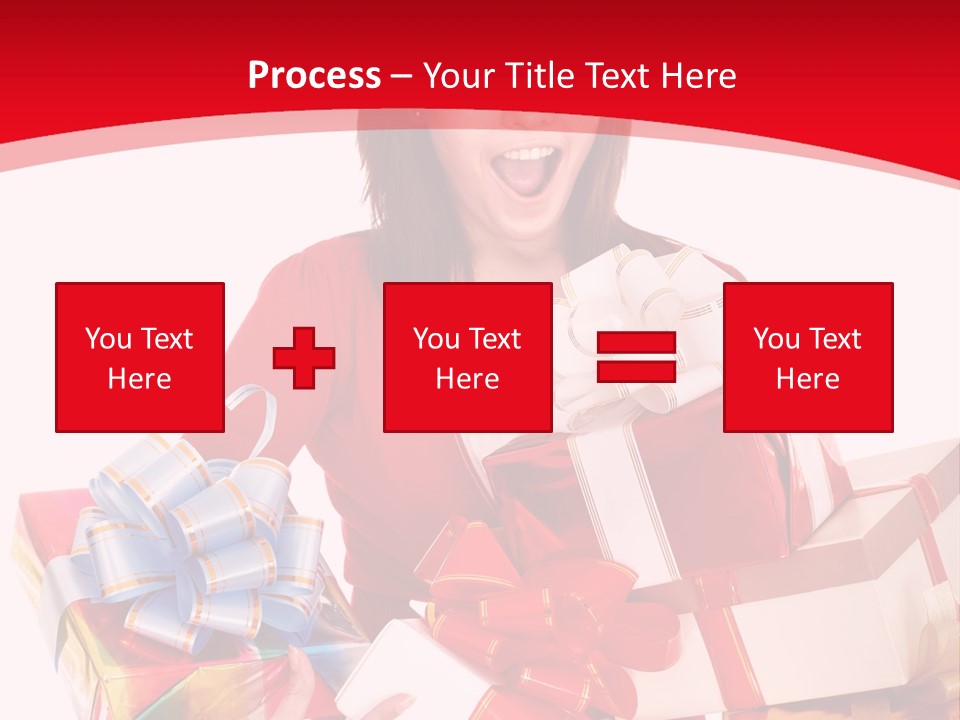 White Human Beauty PowerPoint Template