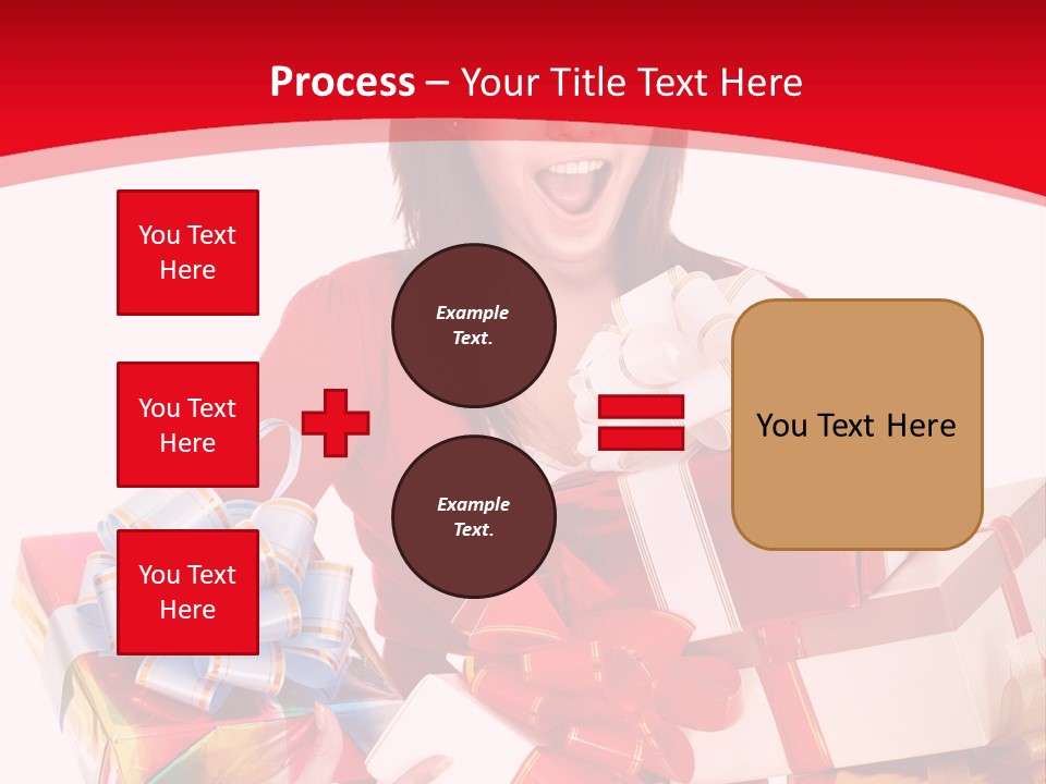 White Human Beauty PowerPoint Template