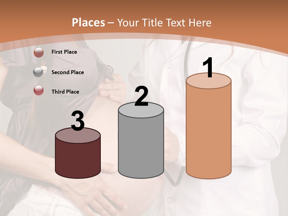 Lovely Care Person PowerPoint Template