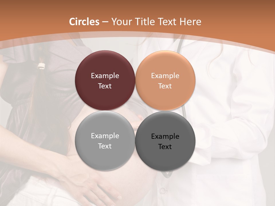 Lovely Care Person PowerPoint Template