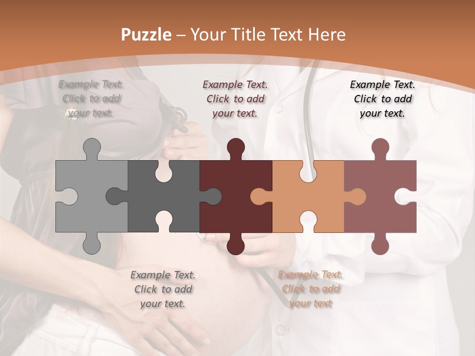 Lovely Care Person PowerPoint Template