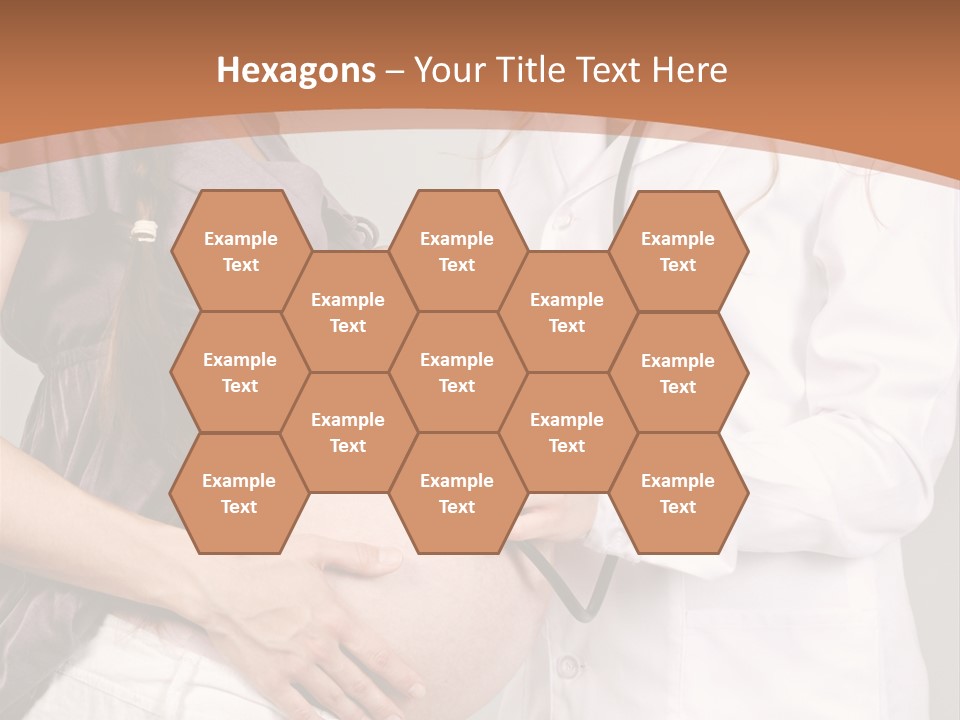 Lovely Care Person PowerPoint Template