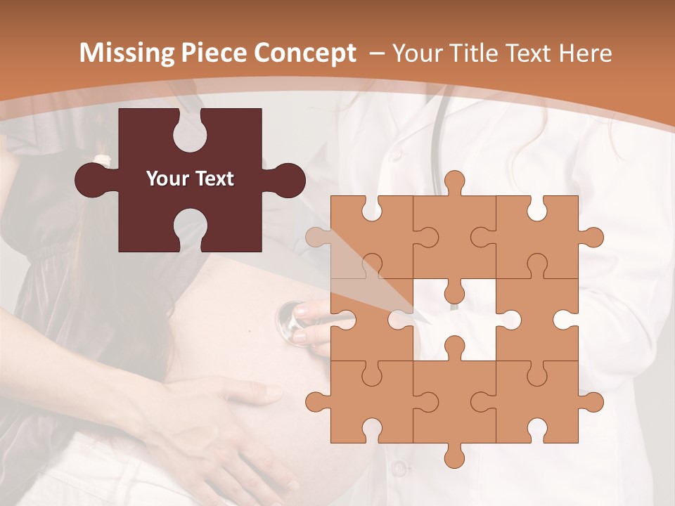 Lovely Care Person PowerPoint Template