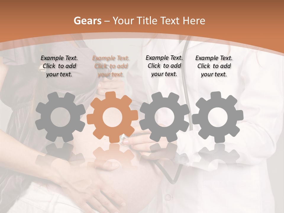 Lovely Care Person PowerPoint Template