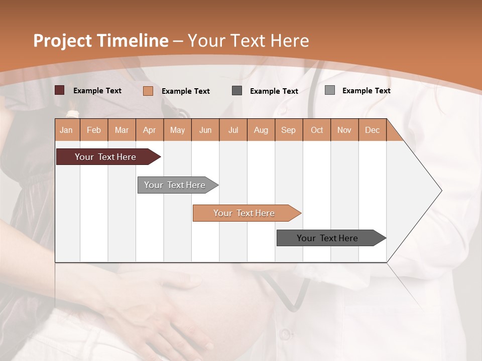 Lovely Care Person PowerPoint Template