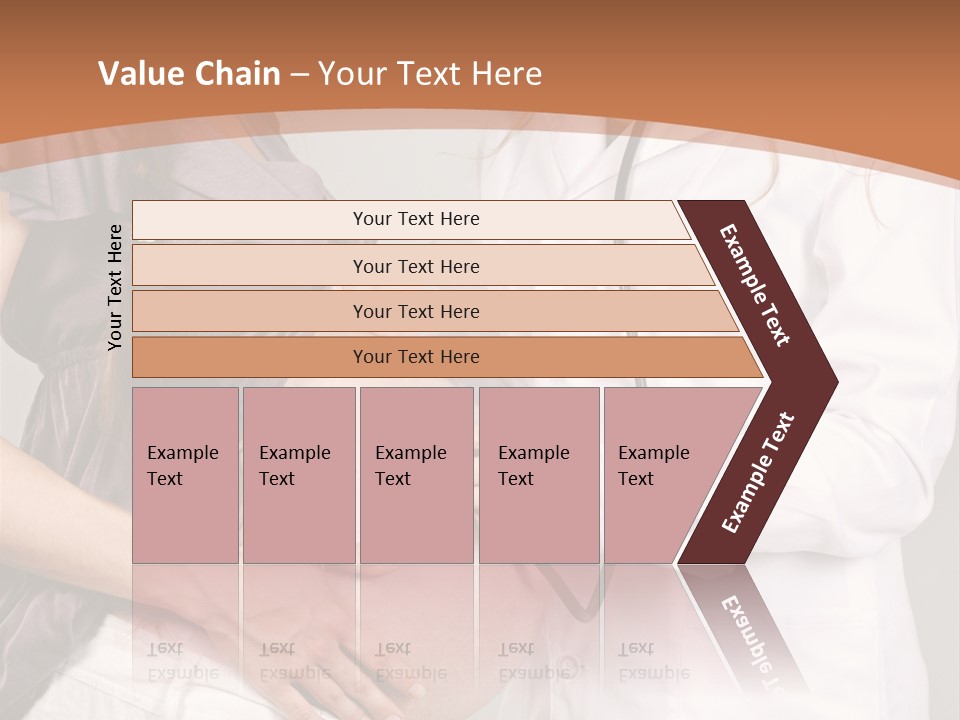 Lovely Care Person PowerPoint Template