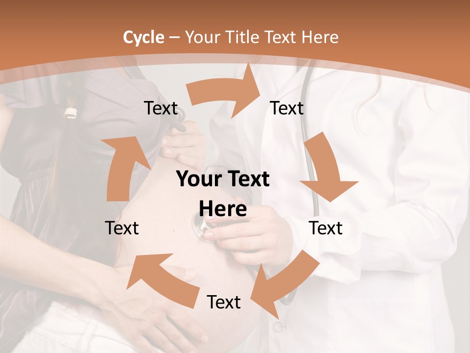 Lovely Care Person PowerPoint Template