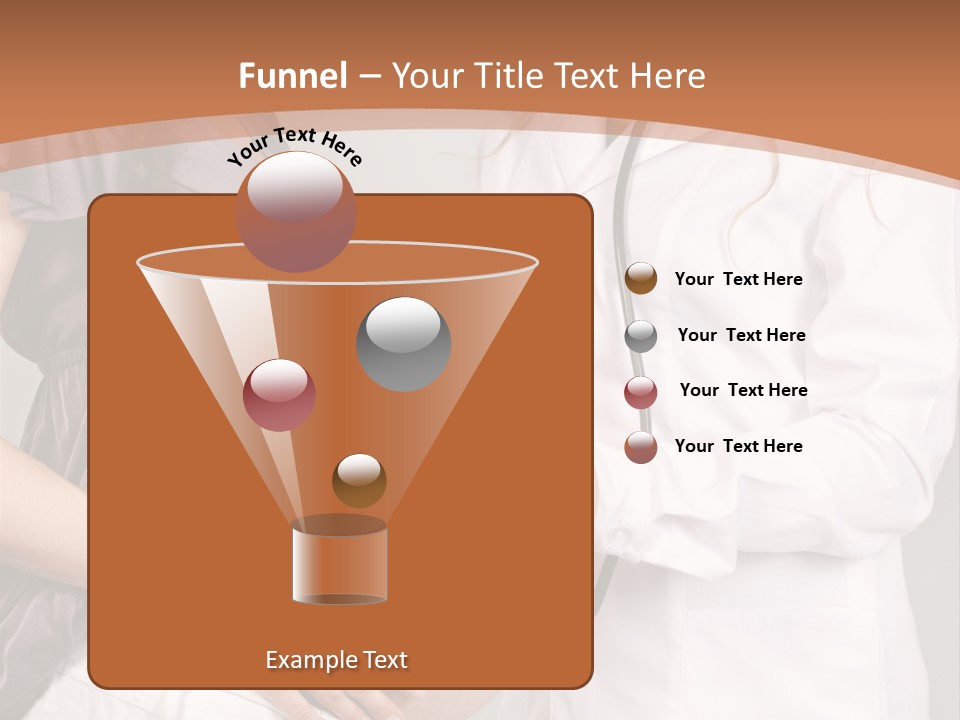 Lovely Care Person PowerPoint Template