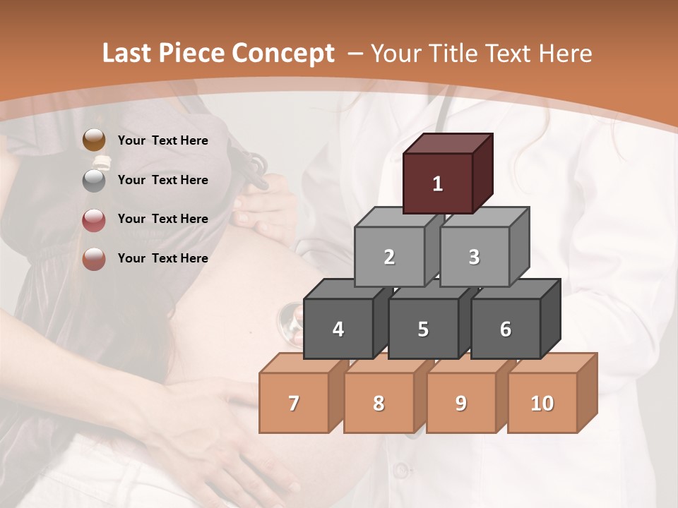 Lovely Care Person PowerPoint Template