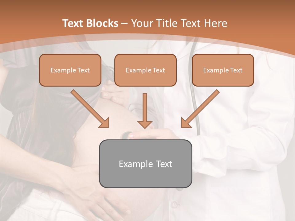 Lovely Care Person PowerPoint Template