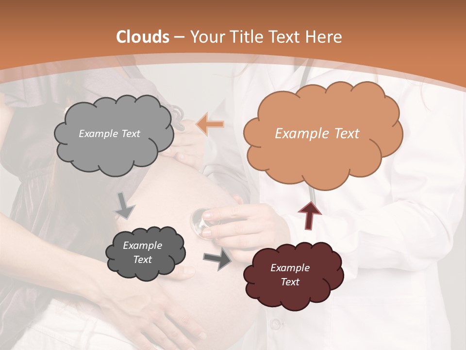 Lovely Care Person PowerPoint Template