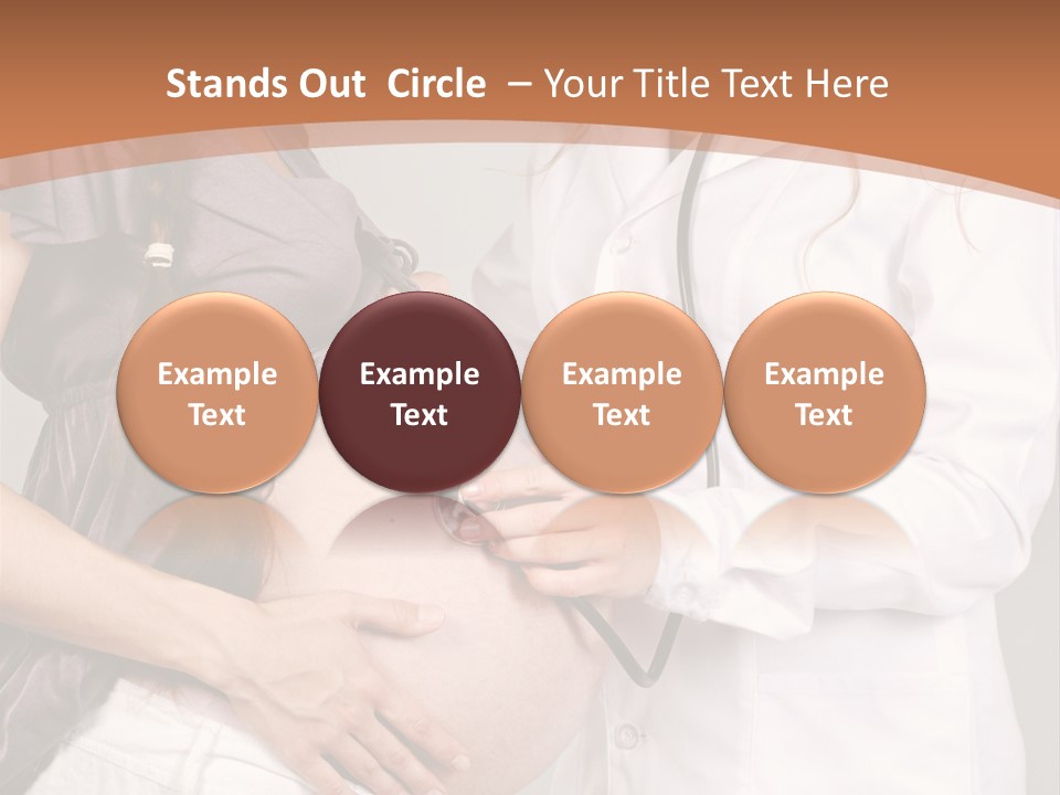 Lovely Care Person PowerPoint Template