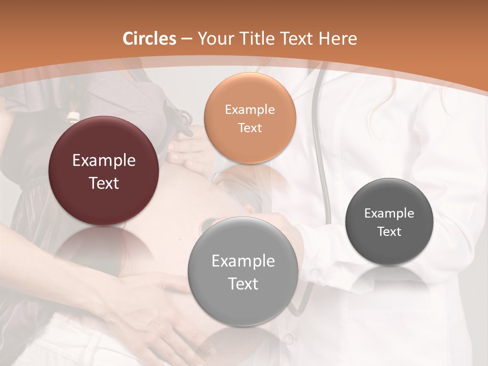 Lovely Care Person PowerPoint Template