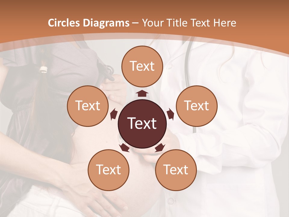 Lovely Care Person PowerPoint Template