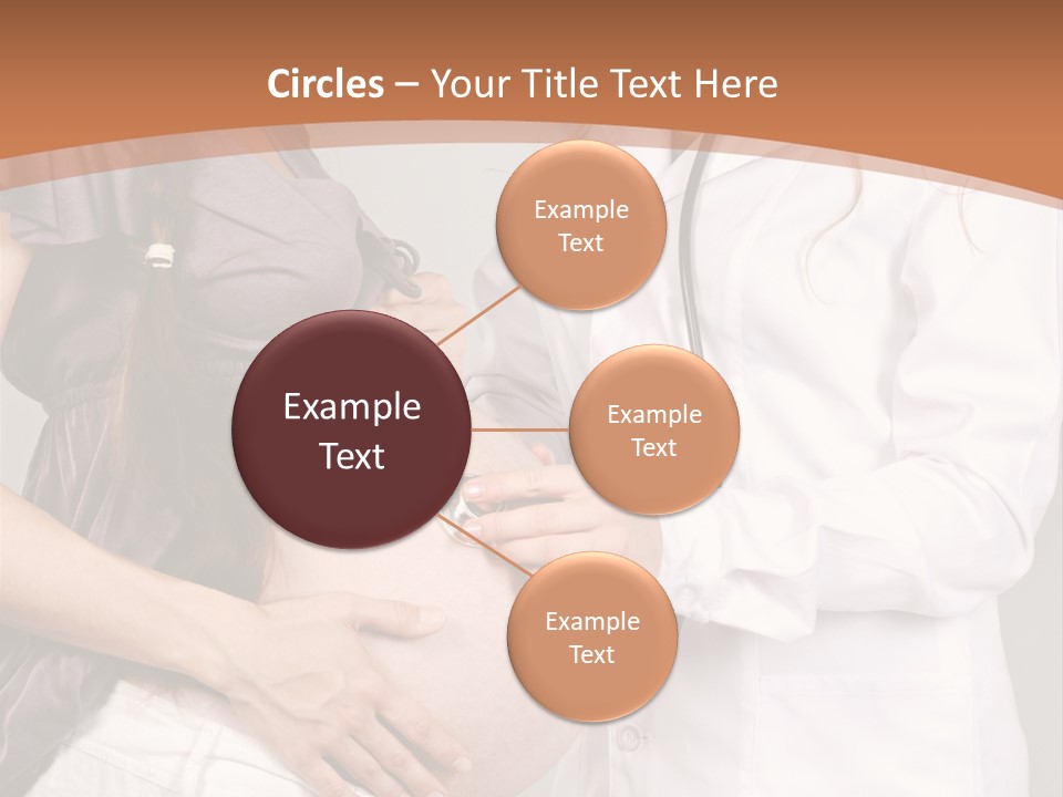 Lovely Care Person PowerPoint Template