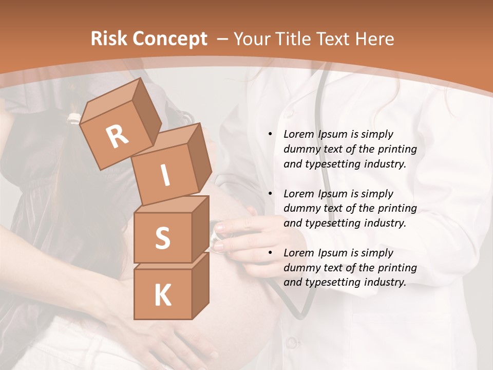 Lovely Care Person PowerPoint Template