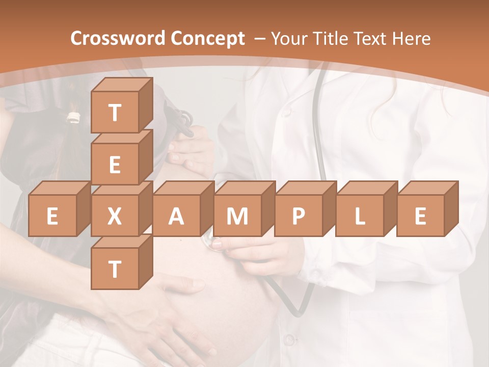 Lovely Care Person PowerPoint Template