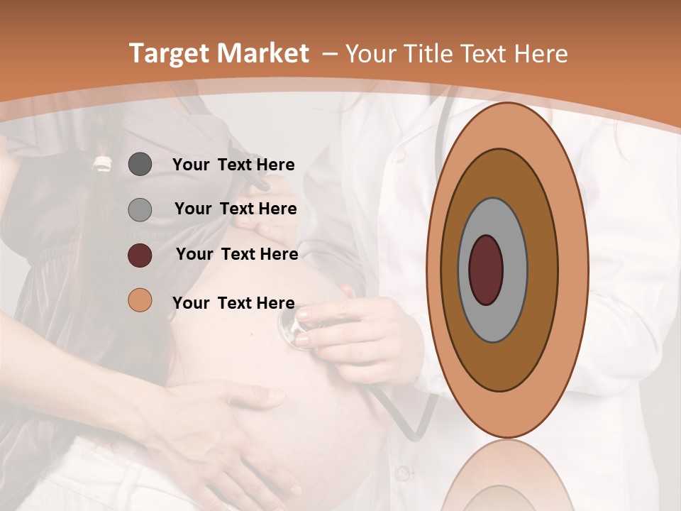 Lovely Care Person PowerPoint Template