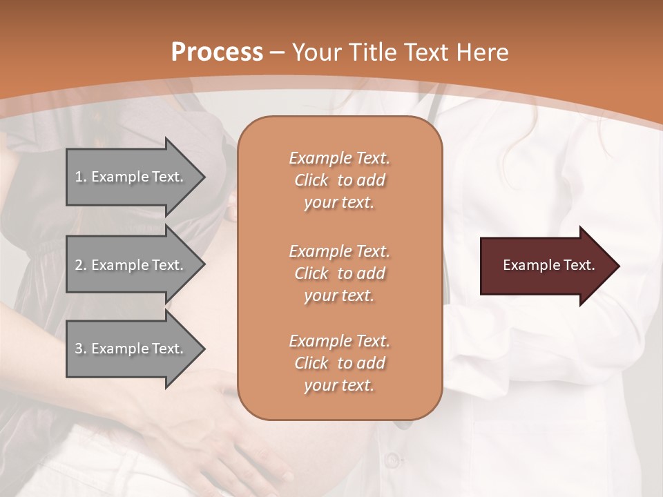 Lovely Care Person PowerPoint Template