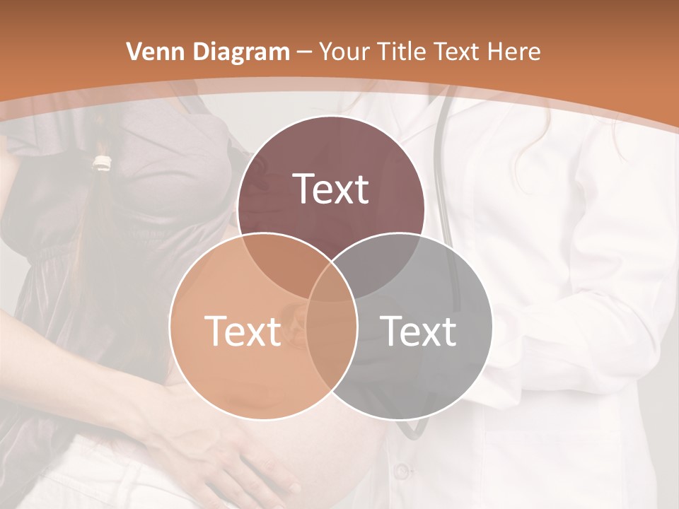 Lovely Care Person PowerPoint Template