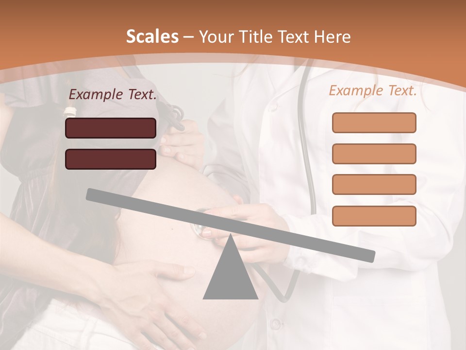Lovely Care Person PowerPoint Template