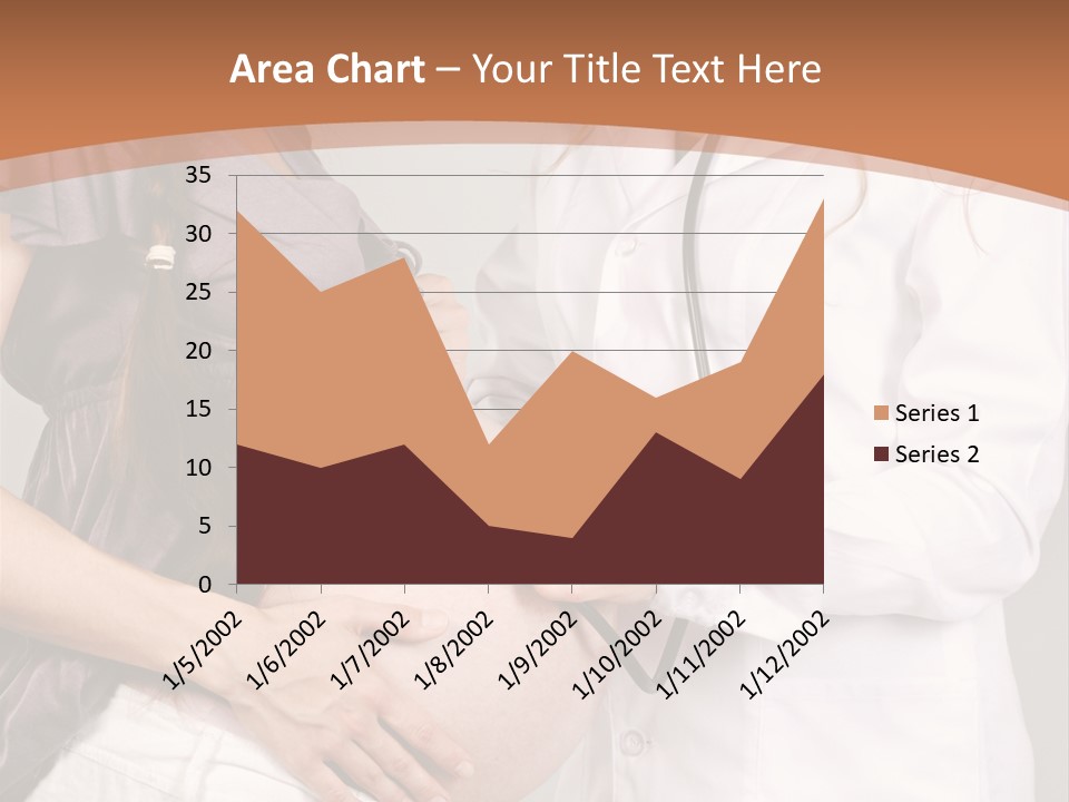 Lovely Care Person PowerPoint Template