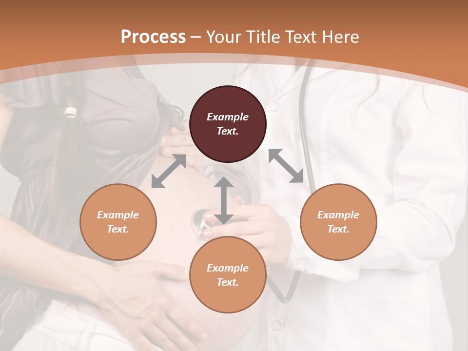 Lovely Care Person PowerPoint Template