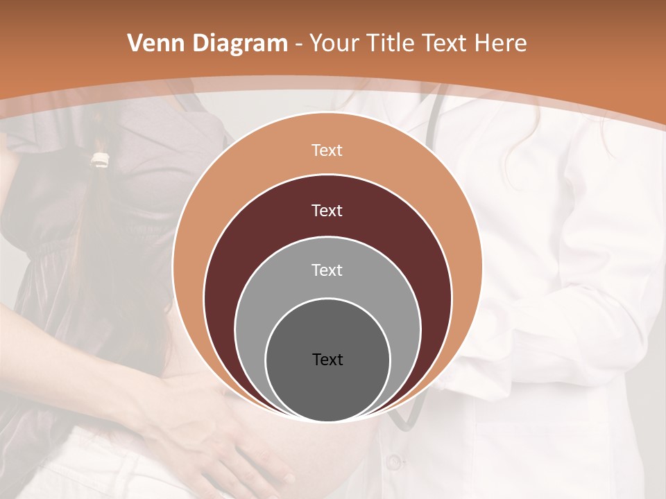Lovely Care Person PowerPoint Template