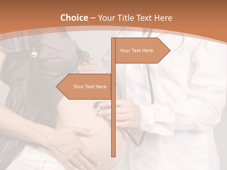 Lovely Care Person PowerPoint Template