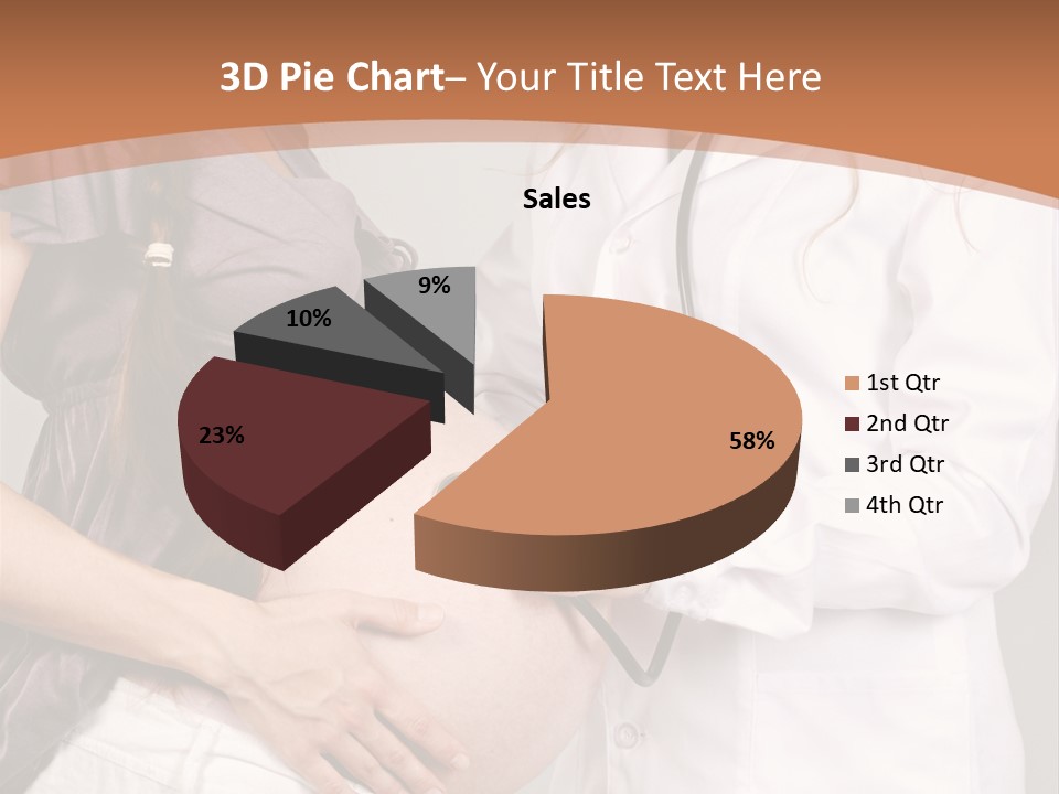 Lovely Care Person PowerPoint Template