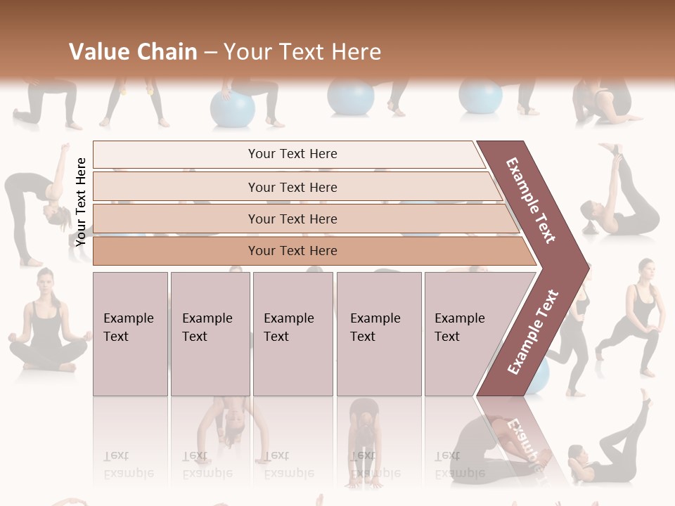 Pilates Ball Exercises PowerPoint Template