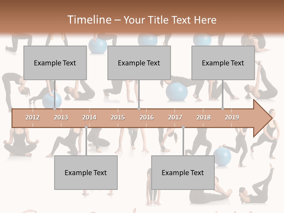 Pilates Ball Exercises PowerPoint Template