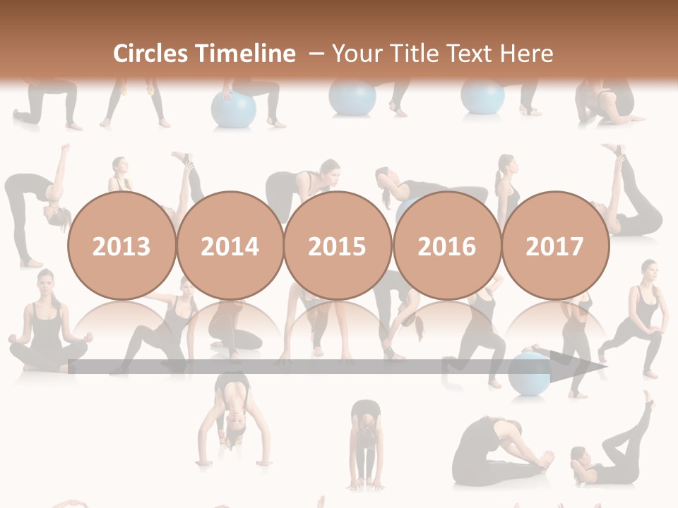 Pilates Ball Exercises PowerPoint Template
