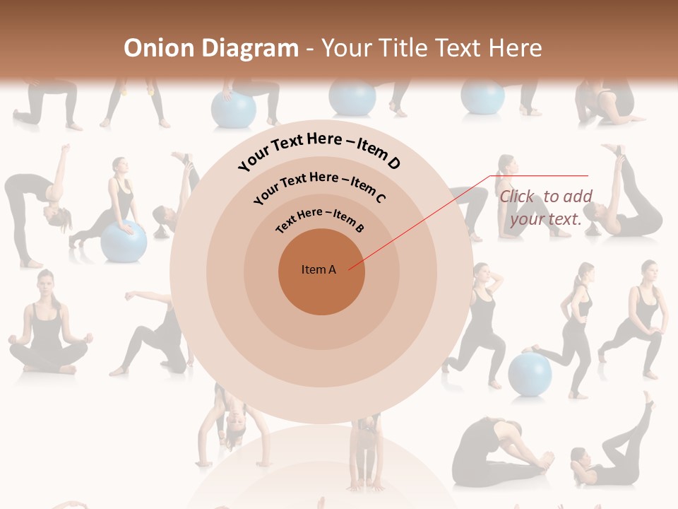 Pilates Ball Exercises PowerPoint Template