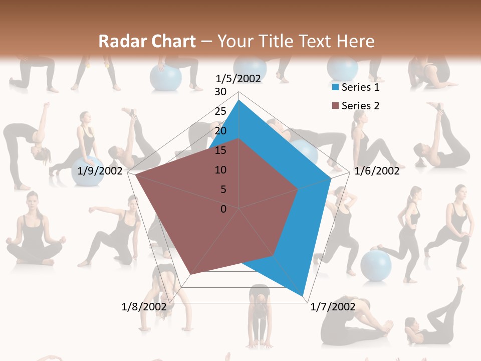Pilates Ball Exercises PowerPoint Template