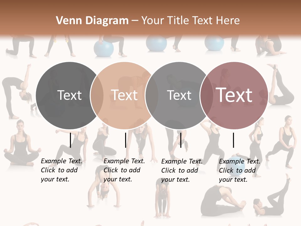 Pilates Ball Exercises PowerPoint Template